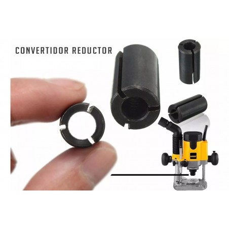 Adaptador Reductor De Router Para Collet De 1 2 12mm 10mm 8mm 1 4